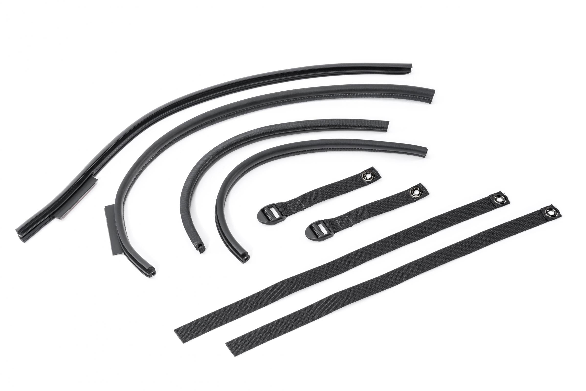 Jeep JK Replacement Top Tinted Glass 10-18 Wrangler JK 4 Door Black MasterTwill MasterTop