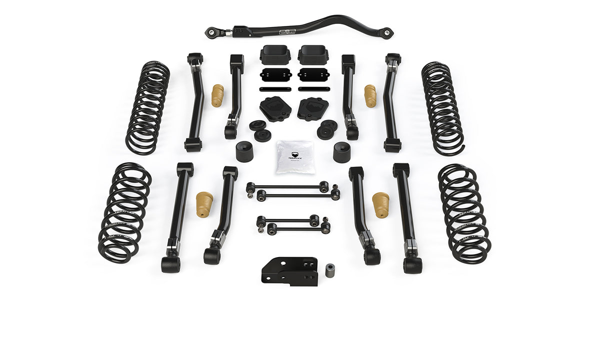 18-Up Wrangler JL 4 Door 2.5 Inch Alpine CT2 Short Arm Suspension System No Shocks TeraFlex