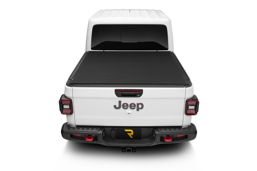 Sentry CT Tonneau Cover Black 2020-2025 Jeep Gladiator with or without Trail Rail System Truxedo
