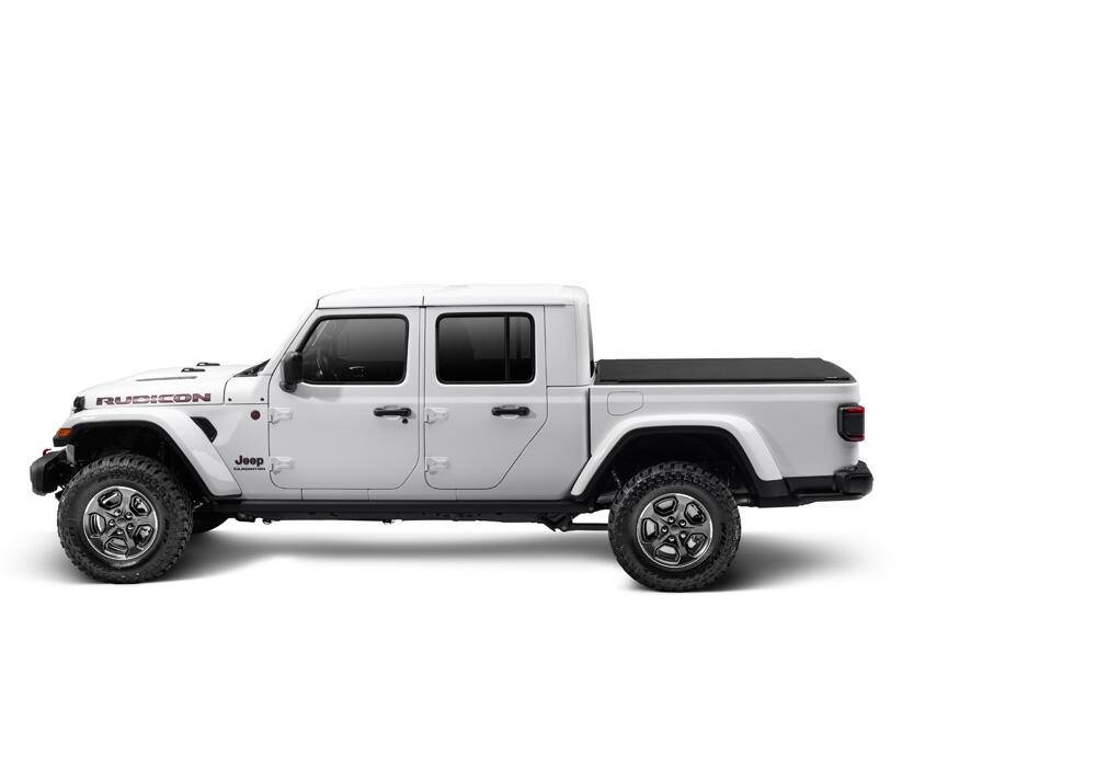 Sentry CT Tonneau Cover Black 2020-2025 Jeep Gladiator with or without Trail Rail System Truxedo