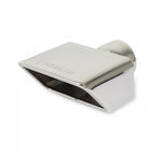 Exhaust Tip Exhaust Tip 3.0 X 5.5 Polished Angle Rolled Edge Fits 2.5 Inch Tubing Flowmaster