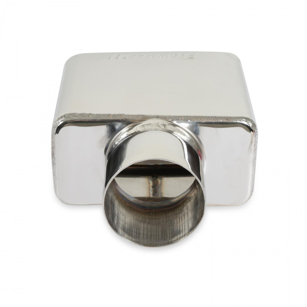 Exhaust Tip Exhaust Tip 3.0 X 5.5 Polished Angle Rolled Edge Fits 2.5 Inch Tubing Flowmaster