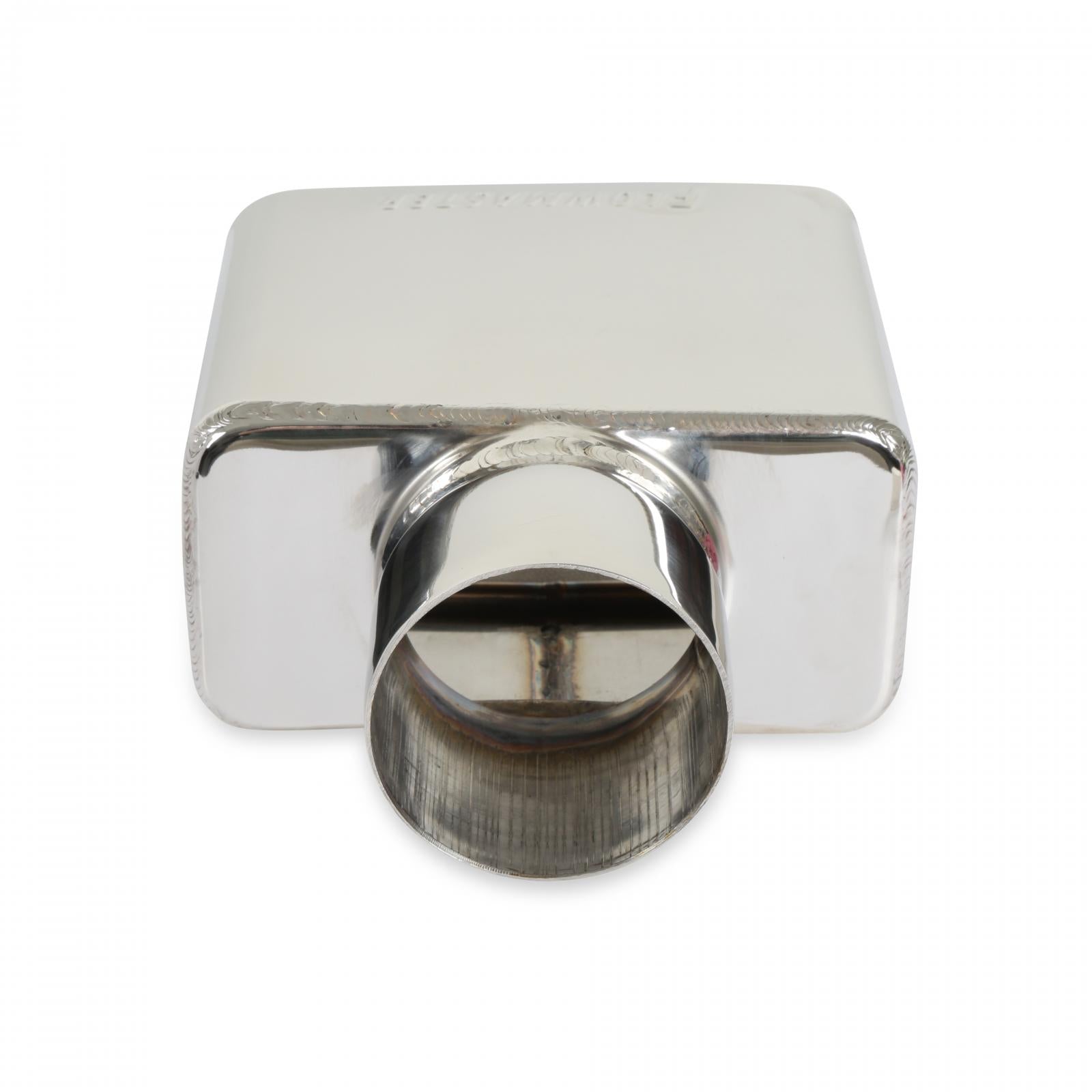 Exhaust Tip Exhaust Tip 3.0 X 5.5 Polished Angle Rolled Edge Fits 2.5 Inch Tubing Flowmaster