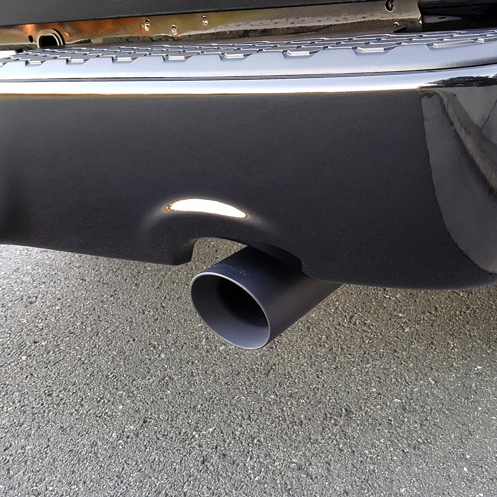 Exhaust Tip Direct Fit Fits 2009-2024 (2019-2024 Classic Body) Ram 1500, 5.7L Hemi With Factory Dual Exhaust Black Flowmaster