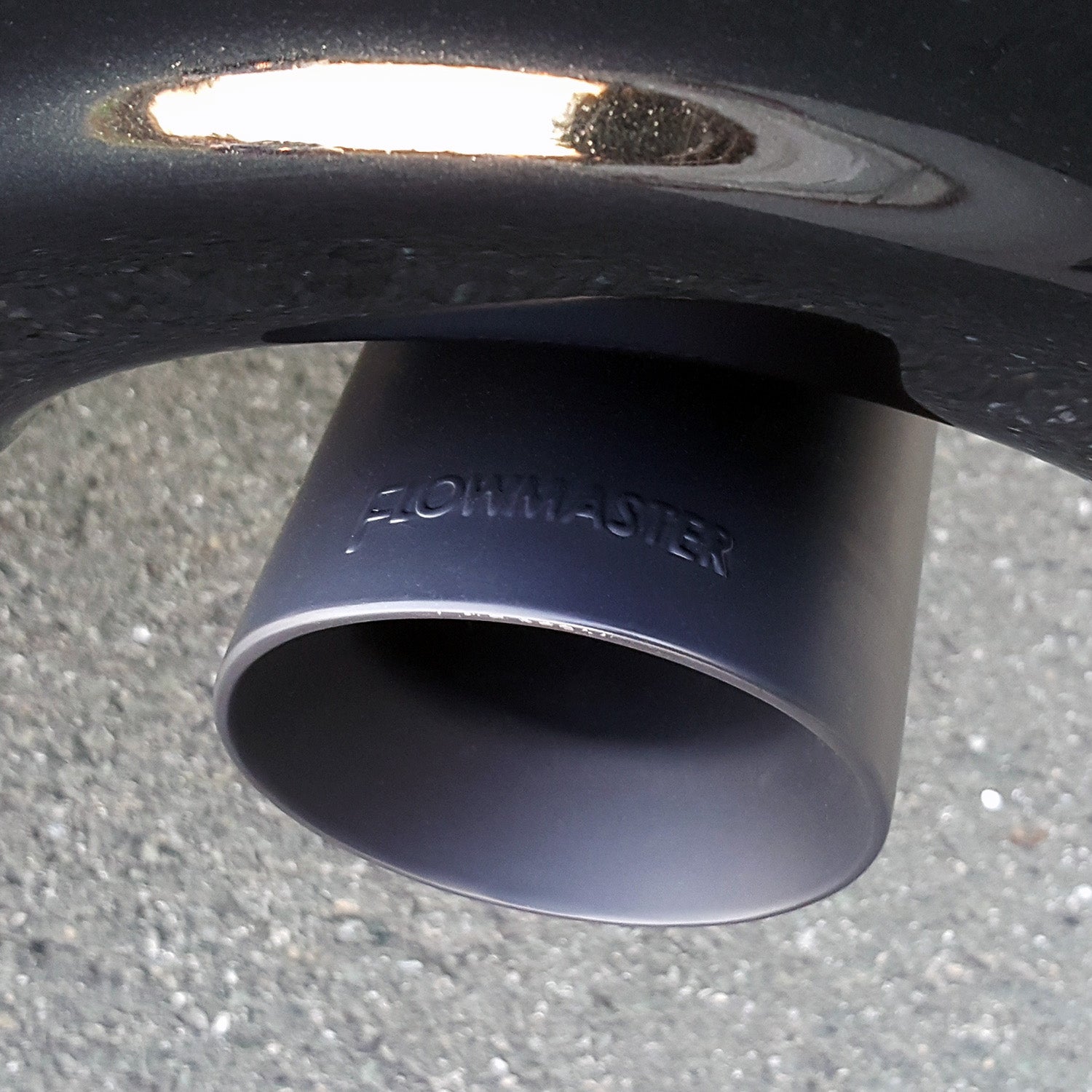 Exhaust Tip Direct Fit Fits 2009-2024 (2019-2024 Classic Body) Ram 1500, 5.7L Hemi With Factory Dual Exhaust Black Flowmaster