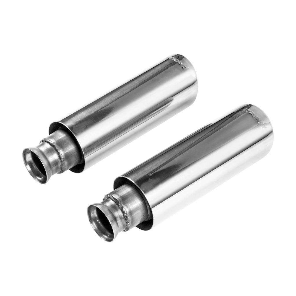 Exhaust Tip Direct Fit Fits 2009-2024 (2019-2024 Classic Body) Ram 1500, 5.7L Hemi With Factory Dual Exhaust Polished Flowmaster