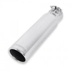 Exhaust Tip Exhaust Tip 3.00 Inch Rolled Angle Polished SS Fits 2.50 Inch Tubing Clamp On Flowmaster