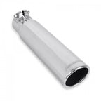 Exhaust Tip Exhaust Tip 3.00 Inch Rolled Angle Polished SS Fits 2.50 Inch Tubing Clamp On Flowmaster