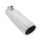 Exhaust Tip Exhaust Tip 3.50 Inch Rolled Angle Polished SS Fits 3.00 Inch Tubing Clamp On Flowmaster