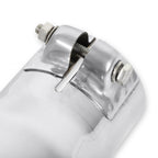Exhaust Tip Exhaust Tip 3.50 Inch Rolled Angle Polished SS Fits 3.00 Inch Tubing Clamp On Flowmaster