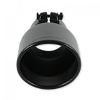 Exhaust Tip Exhaust Tip 4.5 Inch Black Angle Cut Fits 3.0 Inch Tubing, 7.00-In Long Clamp On Flowmaster