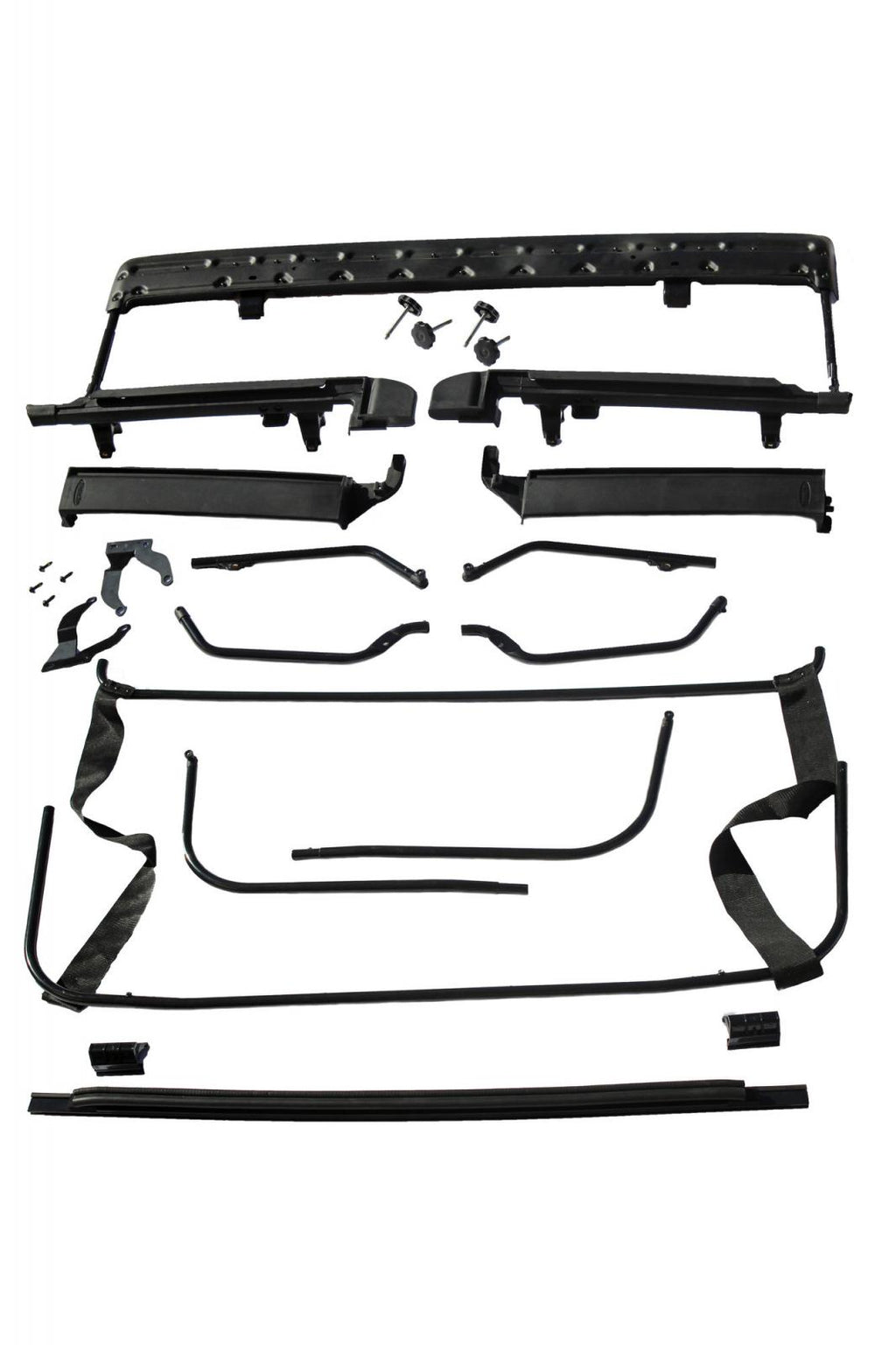Complete Soft top Hardware Kit 07-2018 2 Dr. JK Wrangler MasterTop