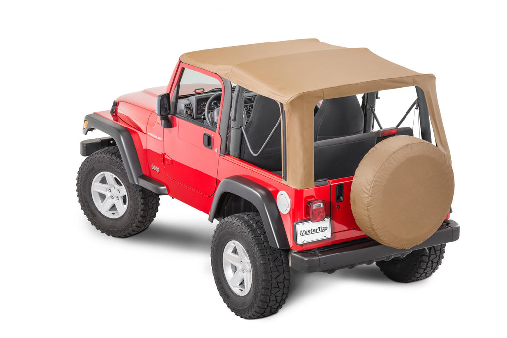 Jeep TJ SkyMaster Fastback Complete Top 04-06 Wrangler TJ Unlimited Spice Diamond MasterTop