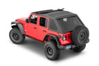 MasterTop Complete Fastback Top, 18-Present Jeep JLU Wrangler 4 Door, Black Diamond MasterTop