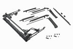 Jeep JK Full Hardware Top Tinted Glass 10-18 Wrangler JK 4 Door Black MasterTwill MasterTop
