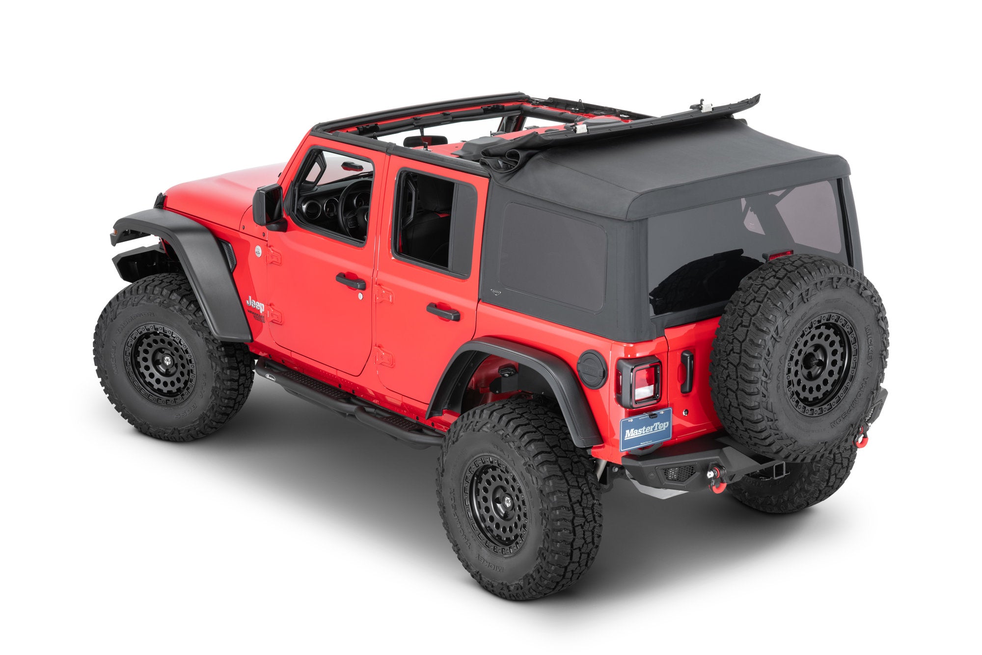 MasterTop Complete Top 18-Present Jeep JLU Wrangler 4 Door, MasterTwill MasterTop