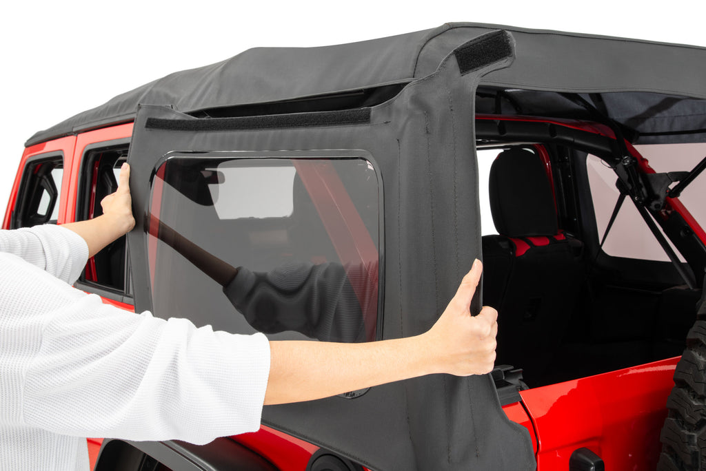 MasterTop Complete Top 18-Present Jeep JLU Wrangler 4 Door, MasterTwill MasterTop