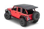 MasterTop Complete Top 18-Present Jeep JLU Wrangler 4 Door, Black Diamond MasterTop