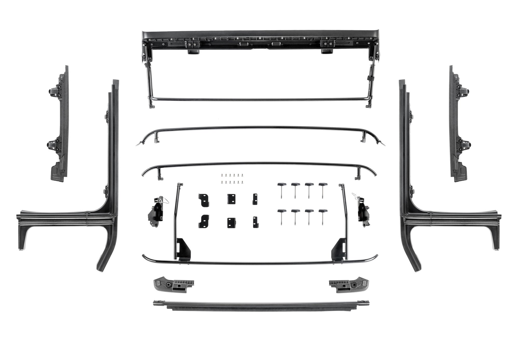 MasterTop Complete Top 18-Present Jeep JLU Wrangler 4 Door, Black Diamond MasterTop