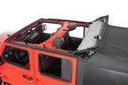 MasterTop Complete Top 18-Present Jeep JLU Wrangler 4 Door, Black Diamond MasterTop