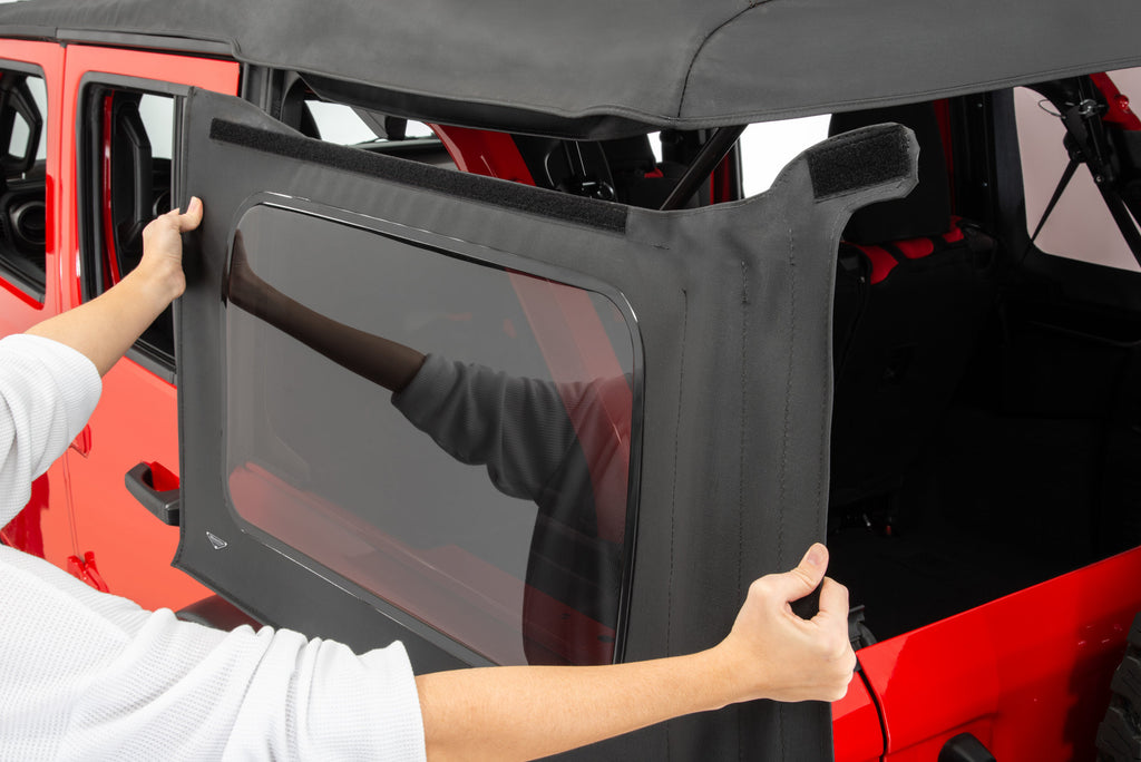 MasterTop Complete Top 18-Present Jeep JLU Wrangler 4 Door, Black Diamond MasterTop