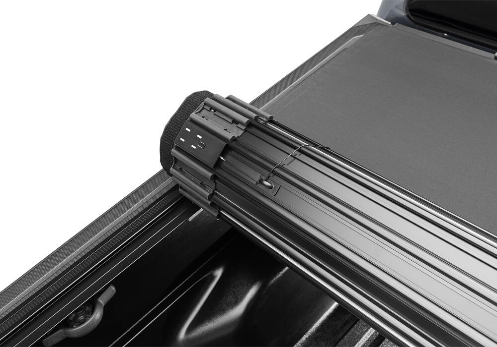 Sentry CT Tonneau Cover Black 2007-2021 Toyota Tundra with Track System 5 Foot 6 Inch Bed with or without Trail Special Edition Storage Boxes Truxedo