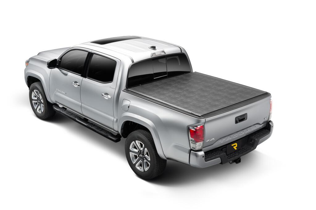 Sentry Tonneau Cover Black 2022-2026 Toyota Tundra 6 Foot 7 Inch Bed with Deck Rail System Truxedo