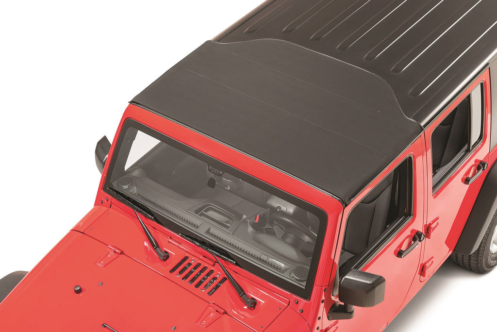 SkyMaster for Hardtop in Black Diamond Sailcloth for 07-18 Jeep Wrangler JK MasterTop