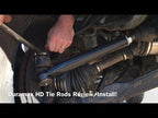2001-2010 GM Sierra 2500 Stage 3 Forged Tie Rod Assemblies