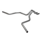 Pre-Bent Tailpipes 1987-1996 Ford F-150 2.5-Inch Dual Side Exit Aluminized Tailpipes Flowmaster