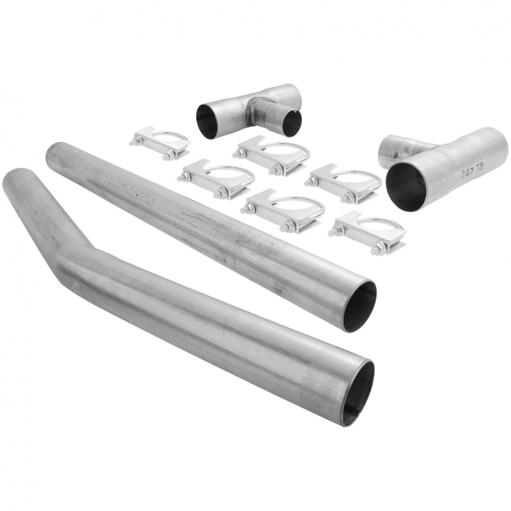 H-Pipe Kit Balance Pipe Kit For 2.50 Inch Tubing Flowmaster