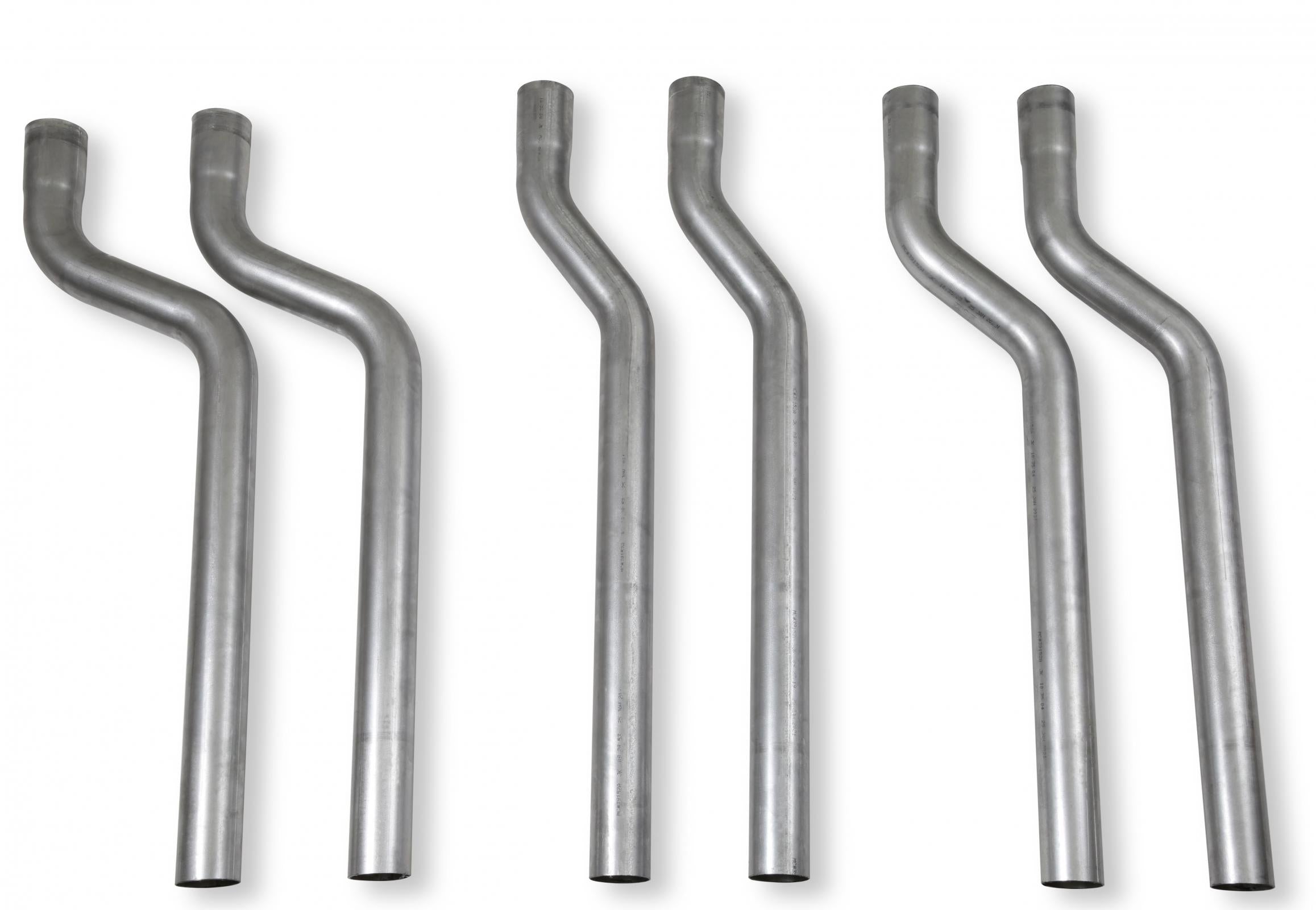 S-Bend Kit Exhaust S-Bend Assortment 2.50 Inch Tubing Various Offsets Set Of 6 Flowmaster