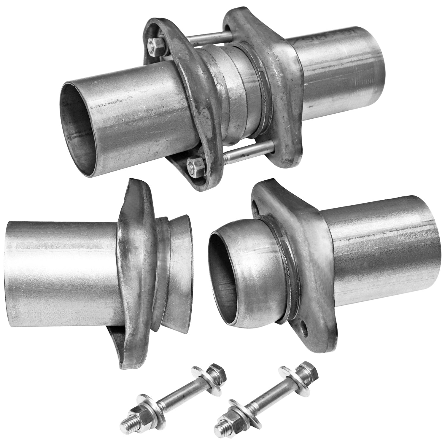 Header Collector Ball Flange Kit 3.00-Inch To 3.00-Inch Tubing Flowmaster