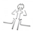 U-Fit Dual Exhaust Kit 16 Pc. Universal Dual Exhaust Tubing Kit 2.50-Inch Mandrel-Bent Aluminized Steel Tubing Flowmaster