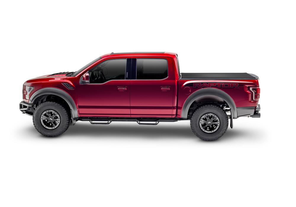 Sentry CT Tonneau Cover Black 2015-2025 Ford F-150 6 Foot 7 Inch Bed Truxedo