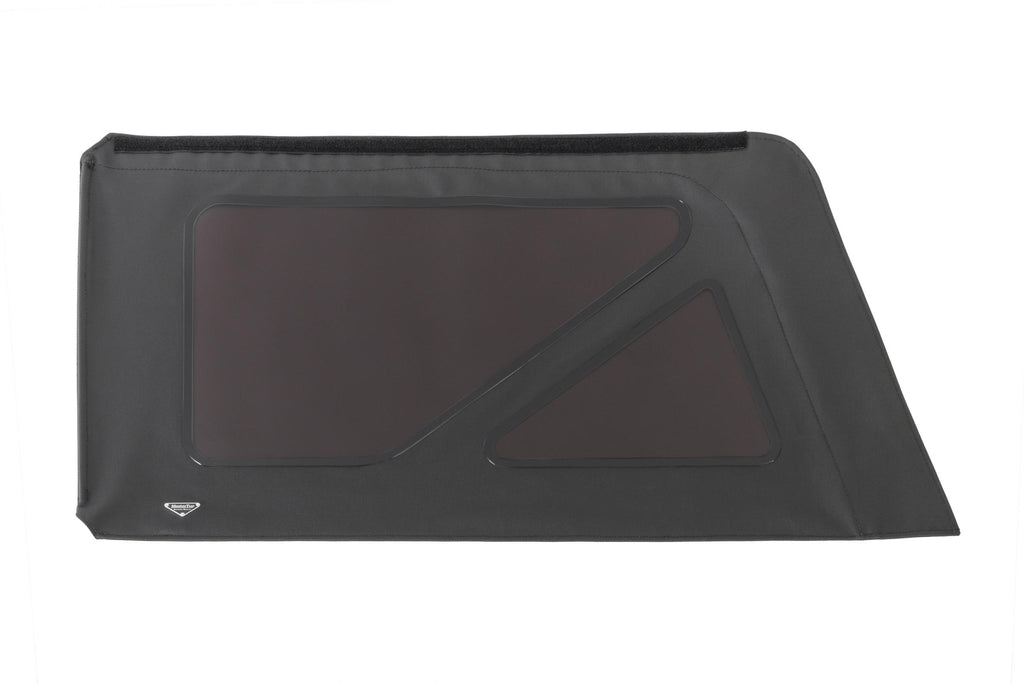 Replacement Window Kit 07-09 2DR JK Mopar Factory Top Only (2)Qtr Windows(1) Rear Window Tinted Glass Black Diamond Vinyl MasterTop