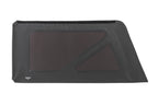 Replacement Window Kit 07-09 2DR JK Mopar Factory Top Only (2)Qtr Windows(1) Rear Window Tinted Glass Black Diamond Vinyl MasterTop