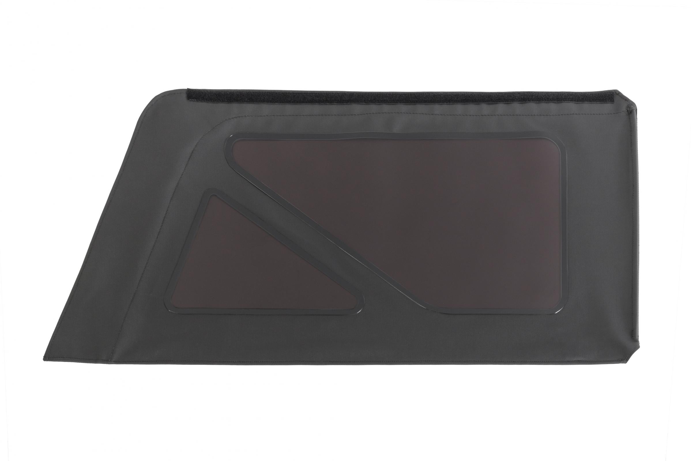 Replacement Window Kit 07-09 2DR JK Mopar Factory Top Only (2)Qtr Windows(1) Rear Window Tinted Glass Black Diamond Vinyl MasterTop