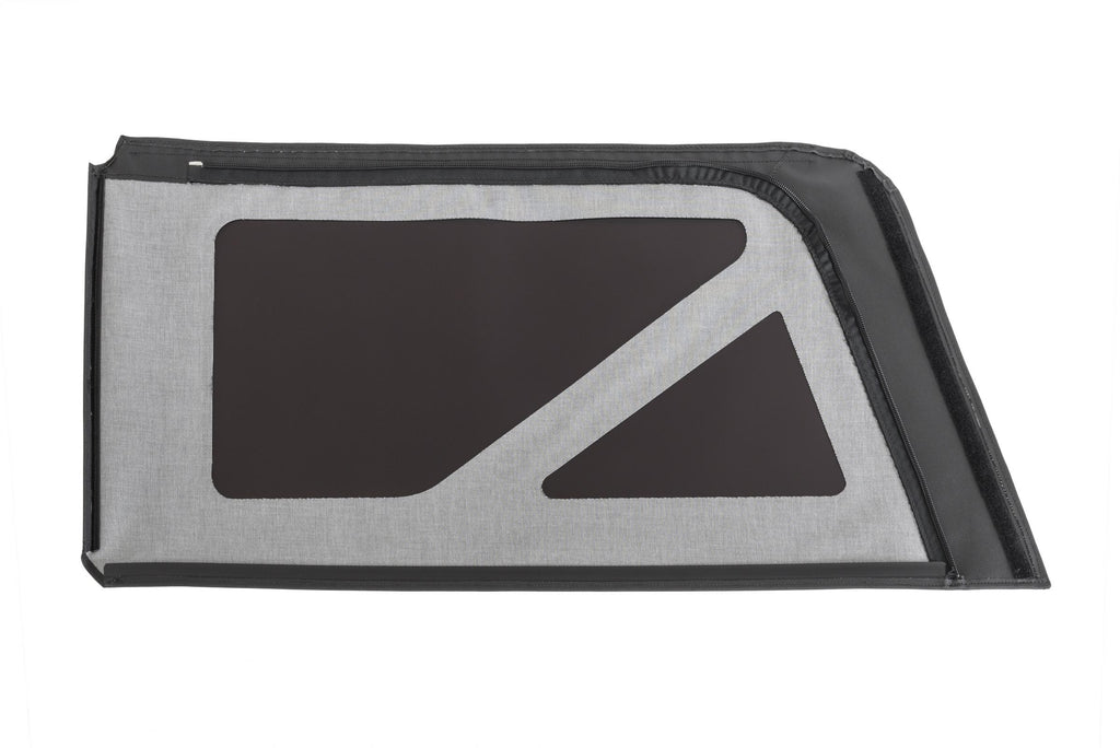 Replacement Window Kit 07-09 2DR JK Mopar Factory Top Only (2)Qtr Windows(1) Rear Window Tinted Glass Black Diamond Vinyl MasterTop