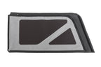 Replacement Window Kit 07-09 2DR JK Mopar Factory Top Only (2)Qtr Windows(1) Rear Window Tinted Glass Black Diamond Vinyl MasterTop
