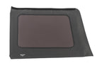 Replacement Window Kit 07-09 4DR JKU Mopar Factory Top Only (2)Qtr Windows(1) Rear Window Tinted Glass Black Diamond Vinyl MasterTop