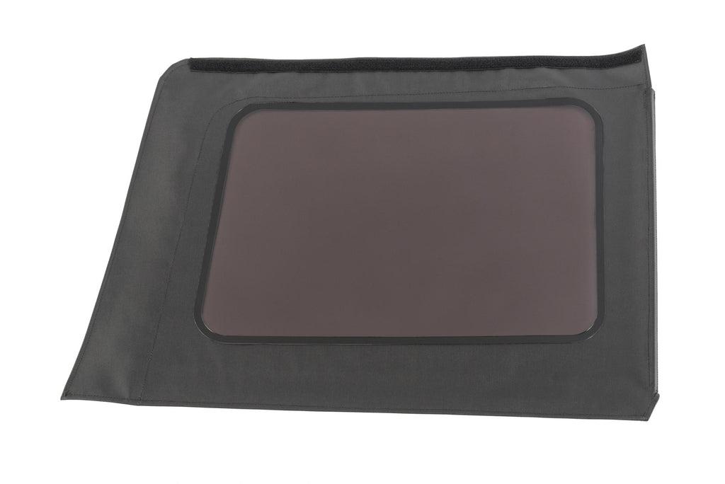 Replacement Window Kit 07-09 4DR JKU Mopar Factory Top Only (2)Qtr Windows(1) Rear Window Tinted Glass Black Diamond Vinyl MasterTop