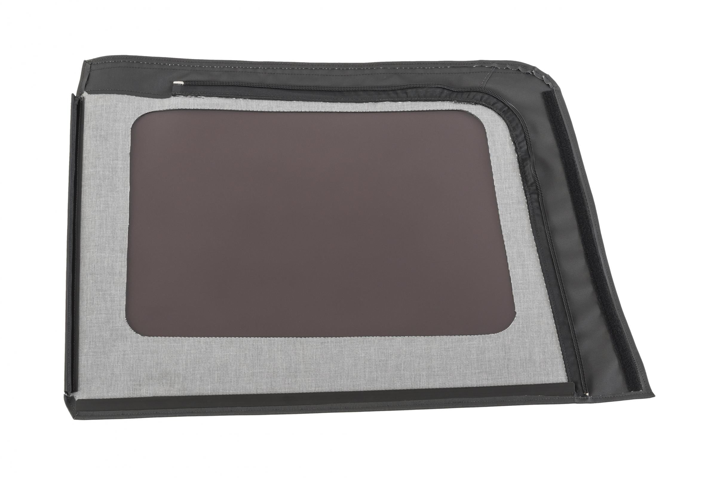 Replacement Window Kit 07-09 4DR JKU Mopar Factory Top Only (2)Qtr Windows(1) Rear Window Tinted Glass Black Diamond Vinyl MasterTop