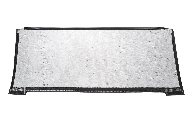 Mesh Trail Screens 2018-2024  2 Dr JL Wrangler with Factory Soft Top 3 piece Kit Black Mesh MasterTop