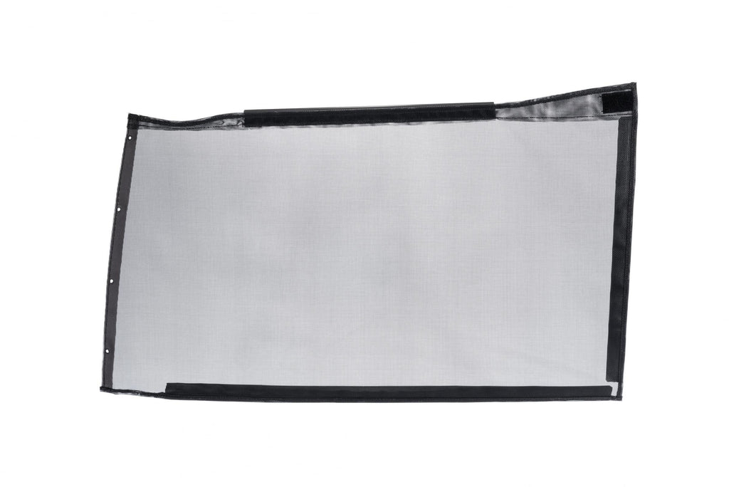 Mesh Trail Screens 2018-2024  4 Dr JLU Wrangler with Factory Soft Top 3 Piece Kit Black Mesh MasterTop
