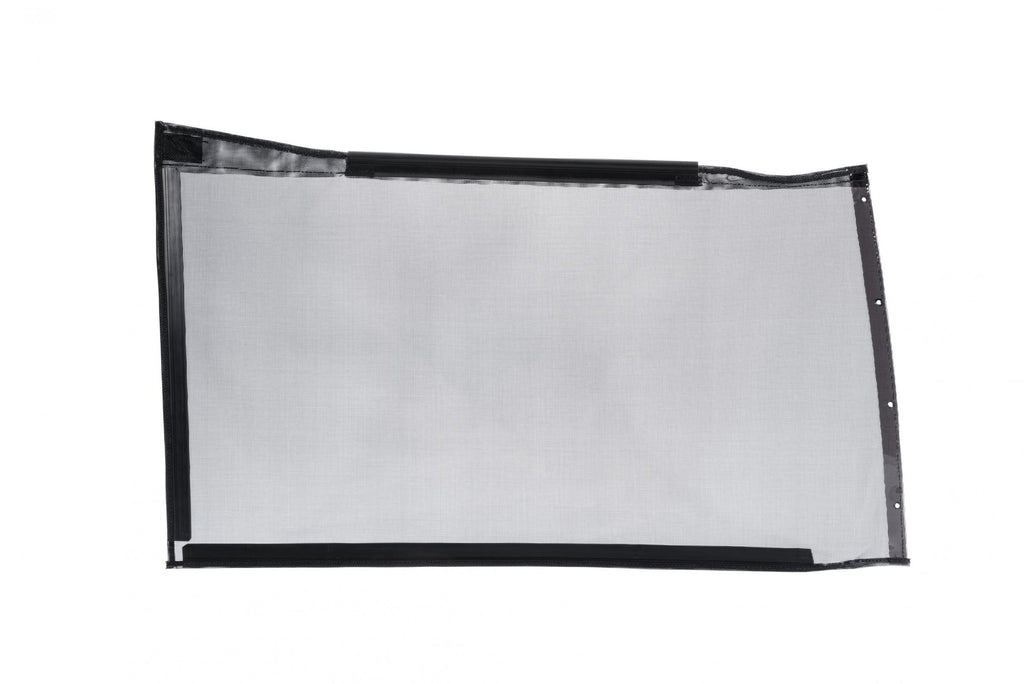 Mesh Trail Screens 2018-2024  4 Dr JLU Wrangler with Factory Soft Top 3 Piece Kit Black Mesh MasterTop