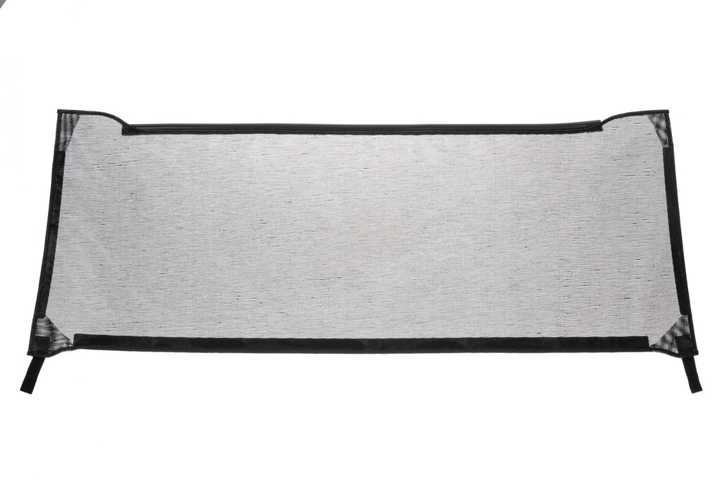 Mesh Trail Screen Rear Window 2020-2024  JT Gladiator with Factory Soft Top 1 Piece Kit Black Mesh MasterTop