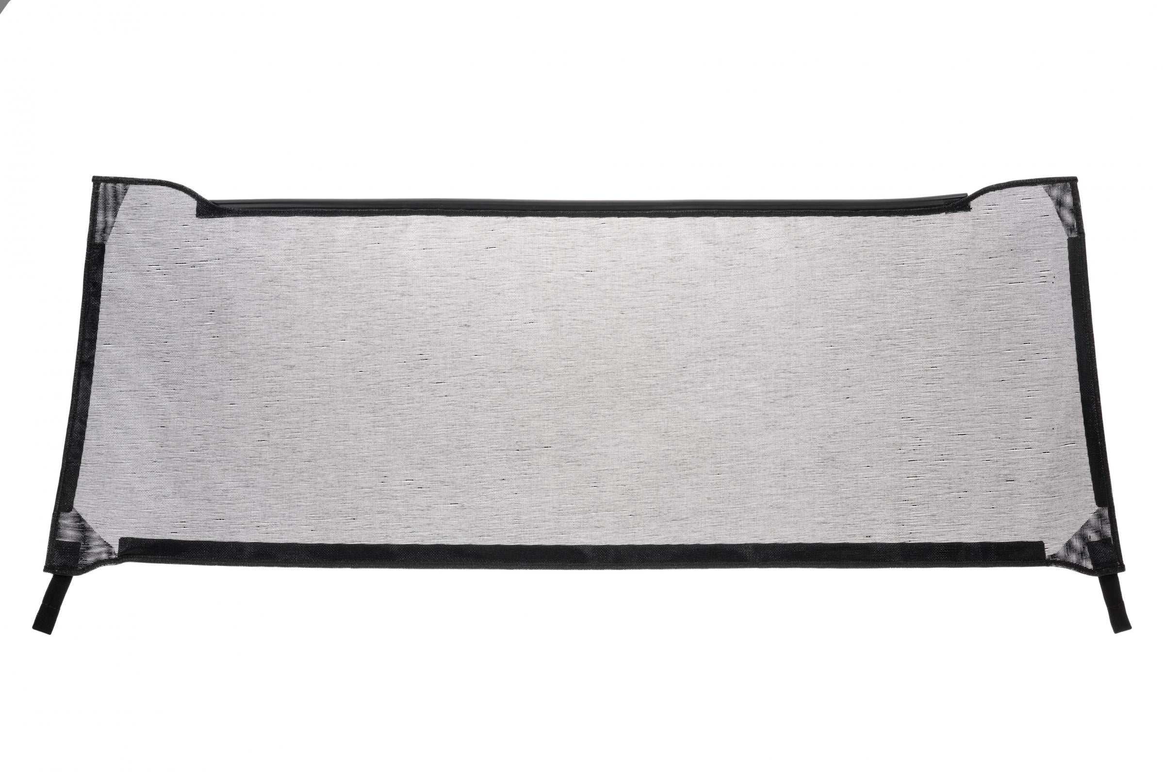 Mesh Trail Screen Rear Window 2020-2024  JT Gladiator with Factory Soft Top 1 Piece Kit Black Mesh MasterTop
