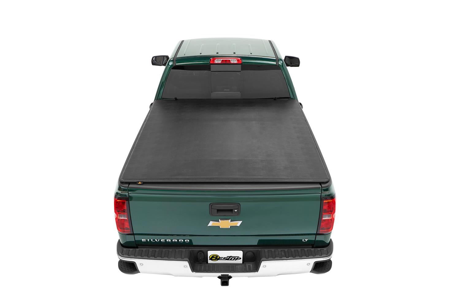 Soft Tri-Fold Tonneau Cover EZ-Fold For 2015-2024 Colorado/Canyon 6.0 Foot Black Tailgate Spoiler Not Included Bestop