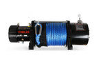 17,000 Lb 12 Volt Electric Winch with Synthetic Rope and Aluminum Fairlead Anvil Off-Road